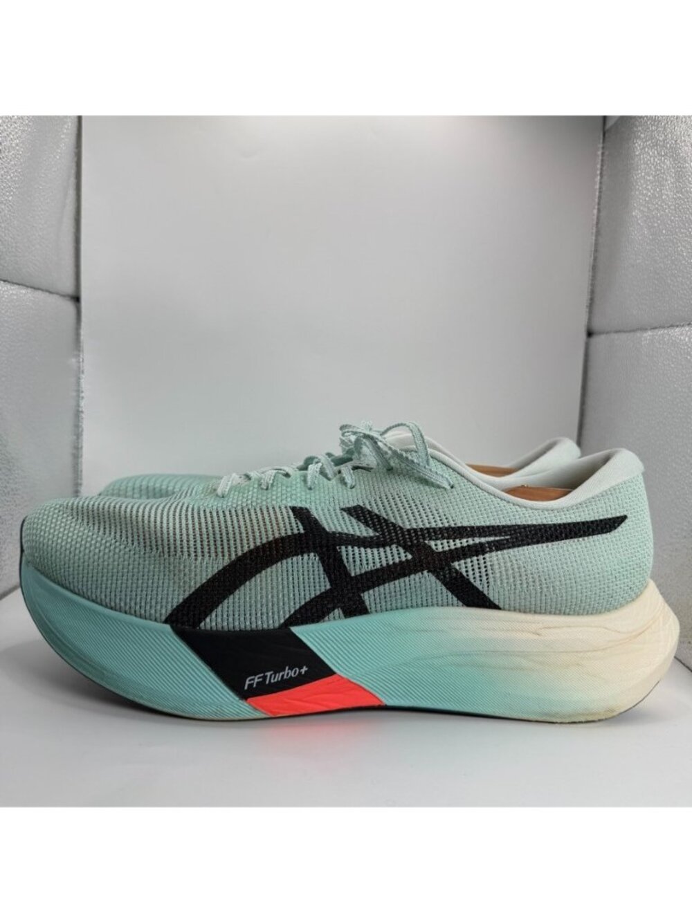 ASICS Metaspeed Edge Paris Shoes Mens Size 12.5 Running Illuminate Mint Black - Picture 5 of 12